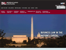 Tablet Screenshot of berenzweiglaw.com